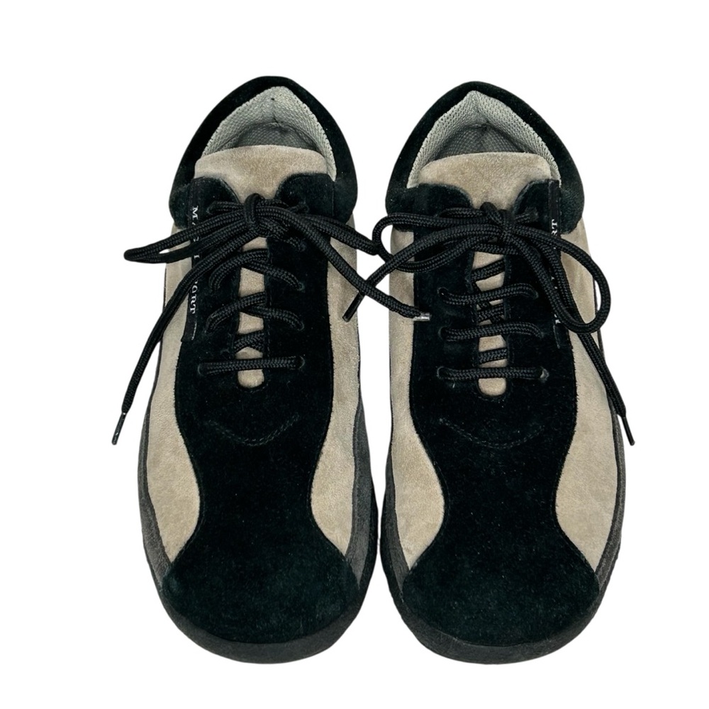 Bruno Magli Sport Black and Tan Sneakers